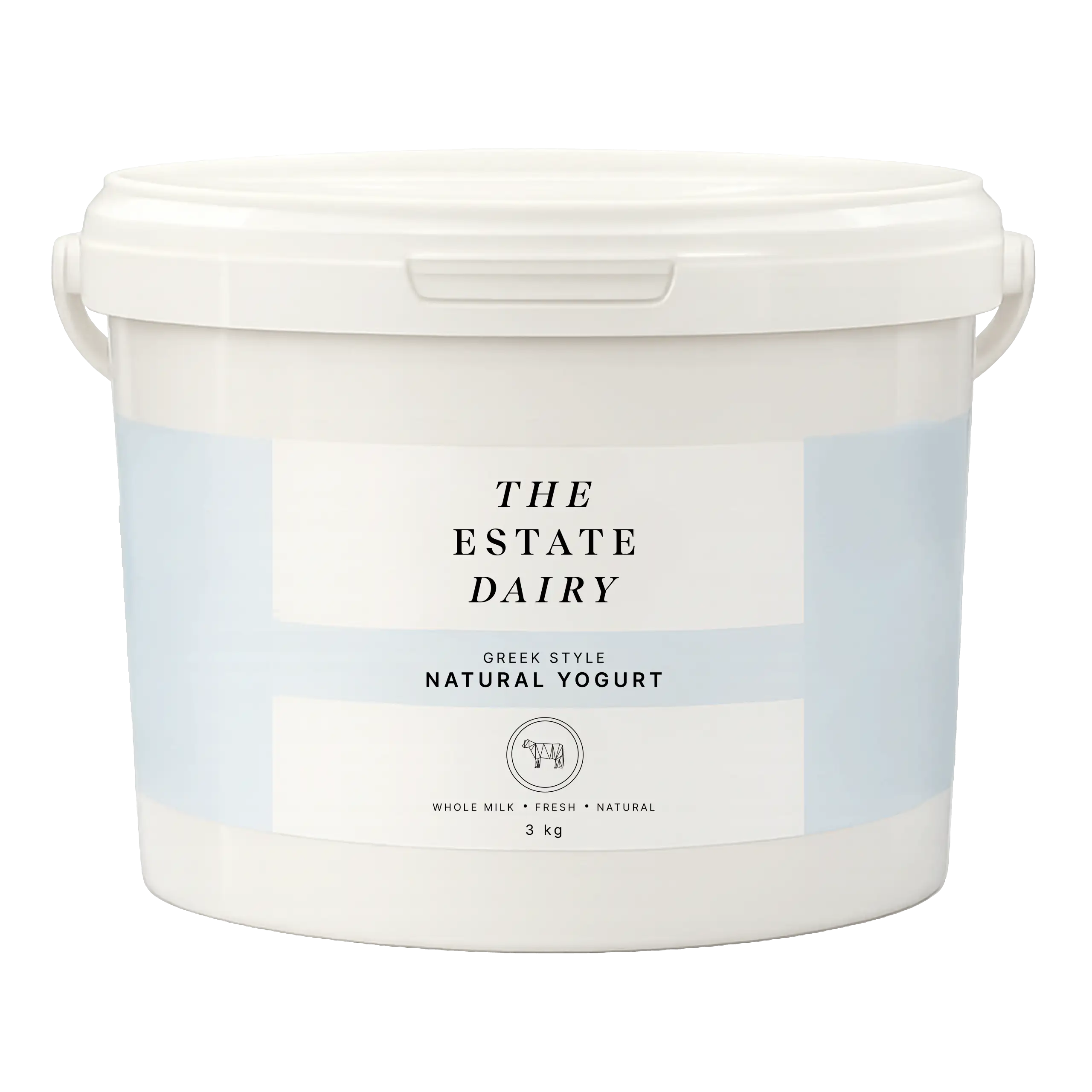 Greek Style Yoghurt - The Estate Dairy 3kg pot